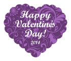 Valentine Serenity Heart Tag