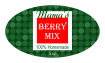  Citrus Mix Small Oval Christmas Canning Labels 1.25x2.25