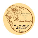 Almond Jelly Wide Mouth Ball Jar Topper Insert
