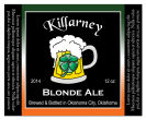 Killarney Square Text Irish Beer Labels