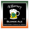 Killarney Square Irish Beer Labels