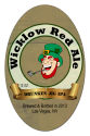 Wicklow Red Ale Oval Irish Beer Labels