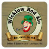 Wicklow Red Ale Square Irish Beer Coasters