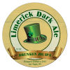 Limerick Dark Ale Circle Irish Beer Labels