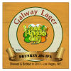 Galway Lager Square Irish Beer Labels