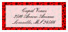 Valentine Floral d-Address Labels