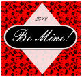Valentine Floral Square Label