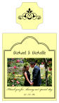 Elegant Vertical Rectangle Wine Wedding Photo Labels 2.5 x 4.5