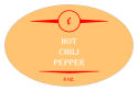 Hot Oval Canning Labels 2.25x3.5