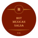 Mexican Salsa Wide Mouth Ball Jar Topper Insert