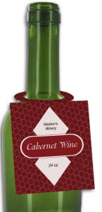 Cabernet Wine Bottle Tags