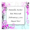 Embellish Small Square Bat Mitzvah Labels