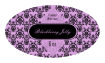 Blackberry Small Oval Canning Labels 1.25x2.25