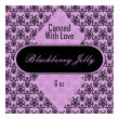 Blackberry Big Square Canning Labels 2.5x2.5