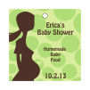 Ready to POP Baby Shower Small Square Favors Hang Tags 