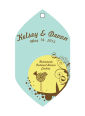 Birds Nest Rounded Diamond Food & Craft Hang Tag