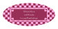 Valentines Day Hundred Hearts Oval Labels