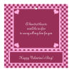 Valentines Day Hundred Square Favor Tag