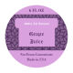 Grape Small Circle Canning Labels 1.5x1.5