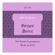 Grape Big Square Canning Labels 2.5x2.5