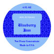 Blueberry Jam Regular Mouth Ball Jar Topper Insert