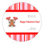 All You Need is Love Valentine Circle Hang Tags 2x2