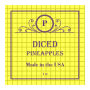 Pineapple Square Canning Labels 2x2