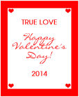 Valentine Mini Hearts Vertical Big Rectangle