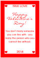 Valentine Mini Hearts Text Rectangle