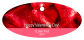 Valentine Big Oval Photo Hang Tag With Text