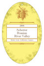 Vermont Vertical Oval Wine Favor Tag 2.25x3.5