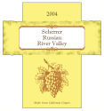 Vermont  Rectangle Wine Label 3.5x3.75