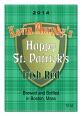 Celtic Rectangle Irish Beer Labels