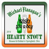 Green Ale Square Irish Beer Coasters
