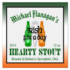 Green Ale Square Irish Beer Labels