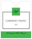 Class Rectangle Wine Label 3.25x4