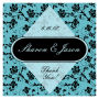 Floral Square Wedding Labels 2x2