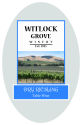 Image Vertical Oval Wine Label