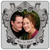 Imperial Square Wedding Coasters