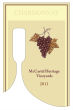 Sunrise Vertical Rectangle Wine Label 2.25x3.5