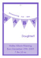 Banner Baby Rectangle Favor Tag