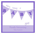 Banner Baby Standart Square Baby Labels