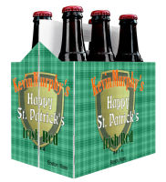 6 Pack Carrier Celtic Irish includes plain 6 pack carrier and custom pre-cut labels