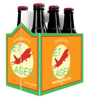 6 Pack Carrier Jet includes plain 6 pack carrier and custom pre-cut labels
