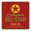 Big Star Square Beer Labels
