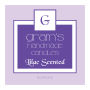 Behind Garden Square Candle Labels