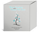 Abstract Christmas Tree Christmas Medium Gift Box