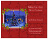 Holly Jolly Small Invite Christmas Puzzle