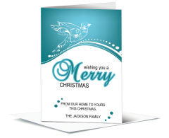 Holiday Card w-Envelope 5.50