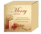 Small Present Ribbon Christmas Gift Box Large 